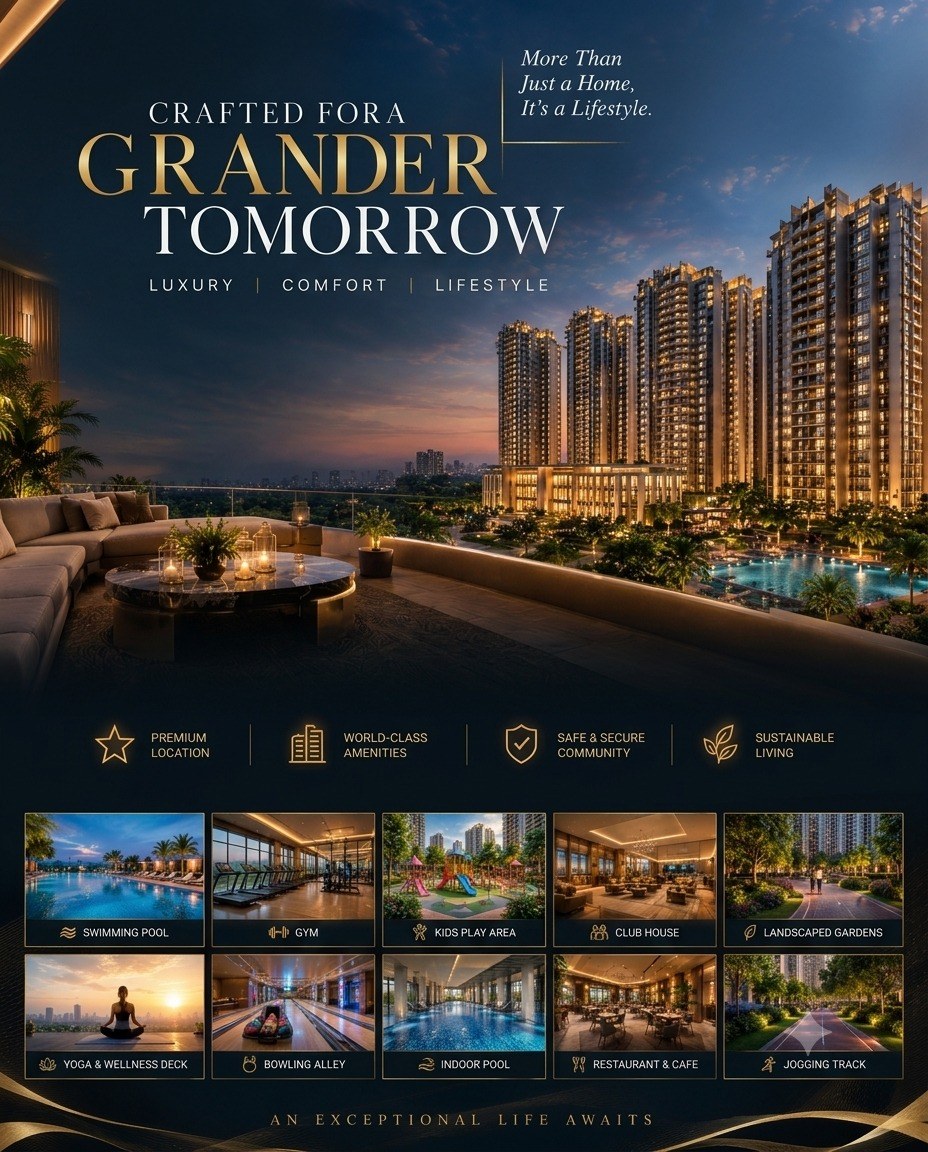 Under Construction flats at Sector 1, Greater Noida